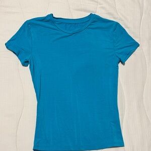 Vibrant Teal Short Sleeve Women's Tee